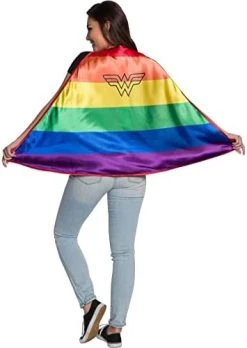 Rubie's Unisex DC Comics Reversible Pride Cape 11 Rubie's Unisex DC Comics Reversible Pride Cape -Rubies Shop 41lGqn6Gd0L. AC