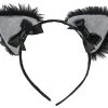 Forum Novelties Furry Cat Ears Hdbd, Black, Standard -Rubies Shop 41llhb6I2L