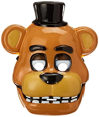 Rubie's Adult Five Nights At Freddy's Freddy Half Mask White 3 Rubie's Adult Five Nights At Freddy's Freddy Half Mask White