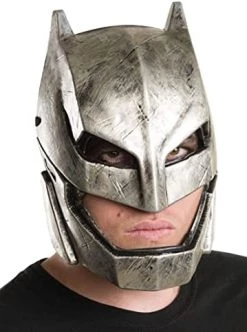 Rubie's Men's Batman V Superman: Dawn Of Justice Batman Armored Vinyl Mask -Rubies Shop 41m6yaB1tBL. AC