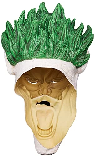Rubies Adult DC Heroes And Villains Collection Deluxe Joker Costume Latex Mask, As Shown, One Size 5 Rubies Adult DC Heroes And Villains Collection Deluxe Joker Costume Latex Mask, As Shown, One Size - Image 3