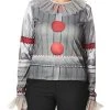 Rubie's Women's IT Movie Chapter 2 Pennywise Costume Top And Make Up, As Shown -Rubies Shop 41mhMVFJXEL