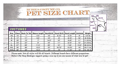 Rubie's Big Dog Boutique Bunny Hoodie, 3X-Large 5 Rubie's Big Dog Boutique Bunny Hoodie, 3X-Large - Image 3