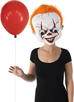 Rubie's It 2 Pennywise Googly Eyes Mask, As Shown, One Size -Rubies Shop 41nWRYQO9TS