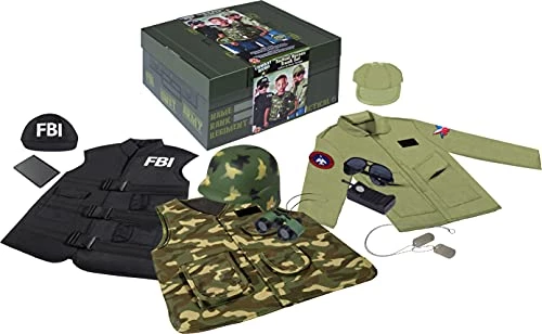 Forum Novelties Child's Tactical Hero Trunk Set (Soldier, Pilot, FBI), Small 8 Forum Novelties Child's Tactical Hero Trunk Set (Soldier, Pilot, FBI), Small - Image 6