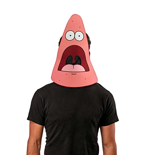 Rubie's Costume Accessory SpongeBob SquarePants Surprised Patrick Meme Foam Mask, As Shown, One Size 3 Rubie's Costume Accessory SpongeBob SquarePants Surprised Patrick Meme Foam Mask, As Shown, One Size