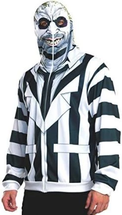 Rubie's Costume Men's Beetlejuice Adult Costume Hoodie -Rubies Shop 41oEJd4OuvL. AC
