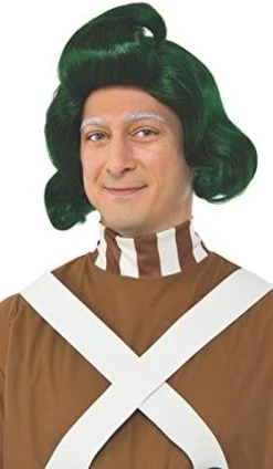 Rubie's Costume Co. Men's Willy Wonka & The Chocolate Factory Oompa Loompa Wig -Rubies Shop 41ogKbleVxL. AC