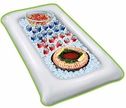 Forum Novelties No Printing Buffet Cooler, 4.5 Feet X 28", White