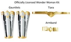 Rubie's Womens Dc Comics Wonder Woman 84 Kit Costume Accessory, As Shown, One Size US -Rubies Shop 41r3jcT048L
