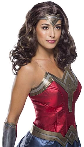 Rubie's Womens Dc Comics Ww84 Wonder Woman Costume Wig, As Shown, One Size US 5 Rubie's Womens Dc Comics Ww84 Wonder Woman Costume Wig, As Shown, One Size US - Image 3