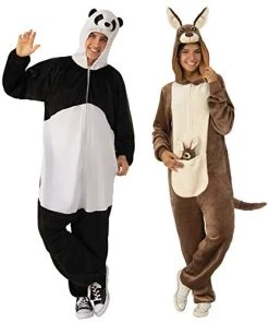 Rubie's Adult Comfy Wear One-Piece Hooded Costume Jumpsuit -Rubies Shop 41sbxxCOkKL 1