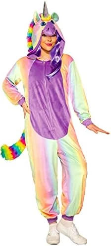 Forum Novelties Adult One-Piece Hooded Fleece Costume Jumpsuit 6 Forum Novelties Adult One-Piece Hooded Fleece Costume Jumpsuit - Image 4