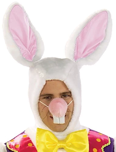Rubie's Mens Womens Super Deluxe Bunny Costume 4 Rubie's Mens Womens Super Deluxe Bunny Costume - Image 2