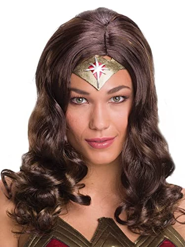 Batman V Superman: Dawn Of Justice - Wonder Woman Wig For Women 3 Batman V Superman: Dawn Of Justice - Wonder Woman Wig For Women