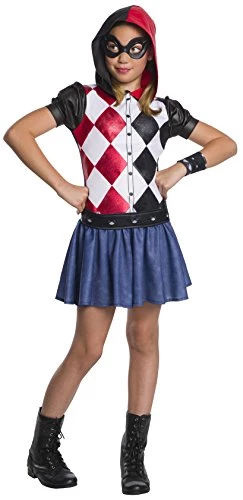 Rubie's Girls Harley Quinn Hoodie Dress