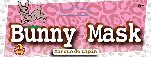 Rubie's Unisex Animal Face Mask, Rabbit, One Size 4 Rubie's Unisex Animal Face Mask, Rabbit, One Size - Image 2