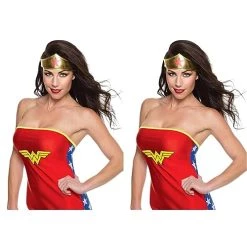Rubie's Official Wonder Woman Tiara Fancy Dress Costume