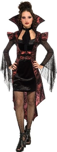 Rubie's Costume Vampire Vixen Dress With Attached Jacket And Jabot