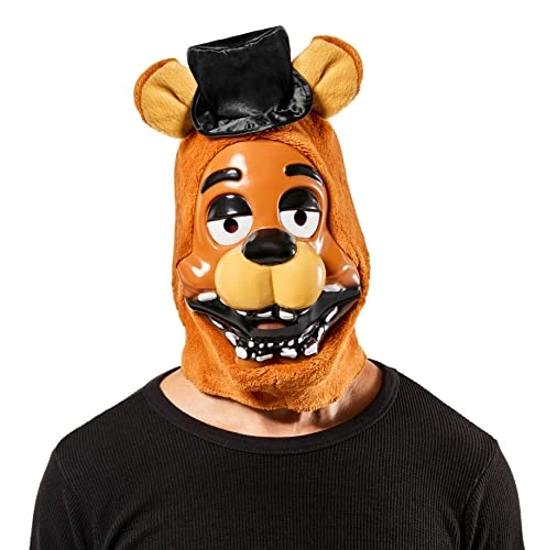 Rubie's Adult Five Nights At Freddy's Plush Freddy Costume Mask, As Shown, One Size 3 Rubie's Adult Five Nights At Freddy's Plush Freddy Costume Mask, As Shown, One Size
