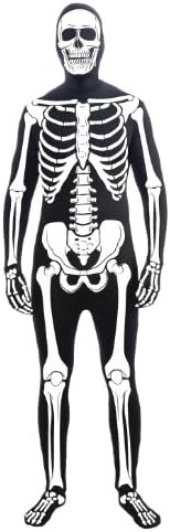 Forum Novelties Men's Skeleton Man Bone Skin Suit Adult Costume 8 Forum Novelties Men's Skeleton Man Bone Skin Suit Adult Costume - Image 6