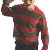 Rubies Men's Nightmare On Elm St Freddy Krueger Costume Shirt With Mask -Rubies Shop 41w2QqwdwsL
