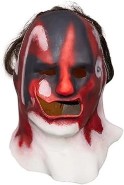 Rubie's Men's Slipknot Clown Full Mask With Hair -Rubies Shop 41wX2FLTL3L. AC