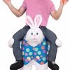 Forum Men's Hop On Top Ride-on Easter Bunny Costume -Rubies Shop 41wtlWBPO5L