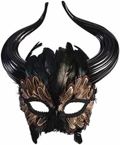 Forum Novelties Mythical Creature Halfmask -Rubies Shop 41zRLcPginS. AC