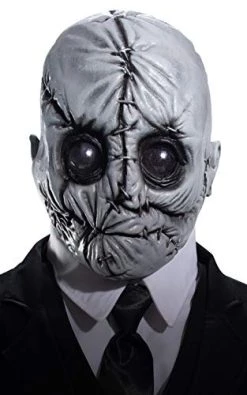 Rubie's Men's Standard Mr. Slim Latex Mask, As Shown, One Size