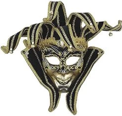 Forum Novelties Men's Venetian Style Jester Mask