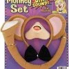 Forum Novelties Monkey Costume Set - Includes Tail, Ear Headband, Bow Tie And Nose With Sound Effects -Rubies Shop 510dS BF7L