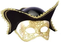 Forum Novelties Men's Venetian Style Half Mask -Rubies Shop 513GWOAiGL. AC
