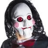 Rubie's Jigsaw Billy Adult Half Mask 1 Rubie's Jigsaw Billy Adult Half Mask -Rubies Shop 515eEfveK1L