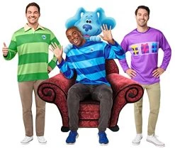 Blues Clues Steve Costume Shirt For Men -Rubies Shop 516MmoOKmlL 1