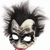 Forum Novelties Vampire Half Mask With Hair Accessory, As Shown, One Size -Rubies Shop 51A6bYdY00S