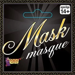 Forum Novelties Black Horse Face Mask -Rubies Shop 51AOncC4n0L