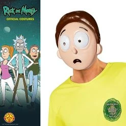 Rubie's Men's Rick And Morty Plastic Mask, As Shown, One Size -Rubies Shop 51B8RNQeAXL