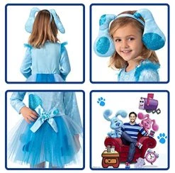 Rubie's Girl's Blue's Clues And You Blue Costume Tutu Dress -Rubies Shop 51C3kNhEZlS