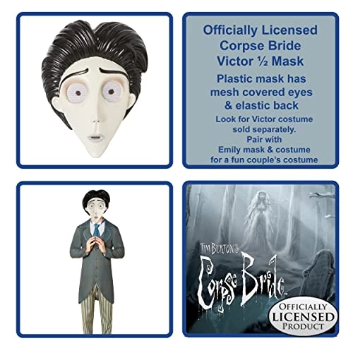 Rubies Victor Van Dort Adult Mask 4 Rubies Victor Van Dort Adult Mask - Image 2