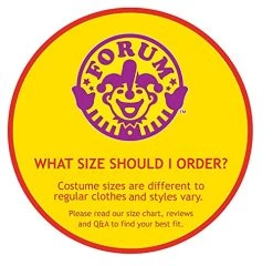 Forum Novelties Men's Creepo The Clown Costume 12 Forum Novelties Men's Creepo The Clown Costume -Rubies Shop 51KOVtn15aS 36