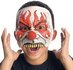 Rubie's Costume Half Chinless Clown Mask 7 Rubie's Costume Half Chinless Clown Mask -Rubies Shop 51L3M6cVuzL. AC