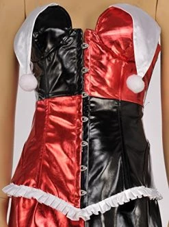 DC Comics Harley Quinn Deluxe Costume -Rubies Shop 51LKCDpv99L