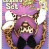 Forum Novelties Animal Costume Set Leopard Nose Tail With Sound Effects -Rubies Shop 51LMEGgzdL