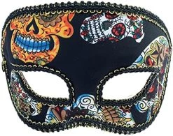 Forum Novelties Adult Day Of The Dead Half-Mask -Rubies Shop 51Lrt6JrRUL. AC