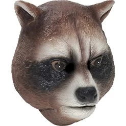 Forum Novelties Latex Animal Costume Mask Adult: Raccoon