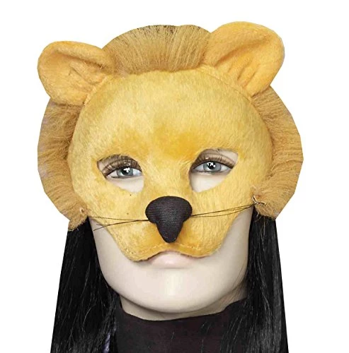 Forum Novelties Deluxe Fuzzy Animal Mask Adult: Lion 3 Forum Novelties Deluxe Fuzzy Animal Mask Adult: Lion