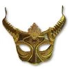 Forum Adult Faun Half Mask Horns Adult One Size -Rubies Shop 51OdyTtNuEL