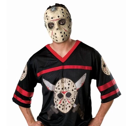 Friday The 13Th, Jason Hockey Jersey And Mask Costume 3 Friday The 13Th, Jason Hockey Jersey And Mask Costume
