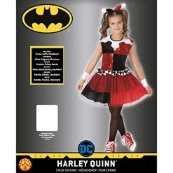 Super Villains Harley Quinn Girl's Costume 13 Super Villains Harley Quinn Girl's Costume -Rubies Shop 51PtV8qwumL